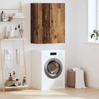 Wandkast Wandgemonteerd Oudhout 69,5 x 34 x 90 cm Bewerkt hout