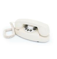 GPO Audrey Jaren 60 Design Druktoets Telefoon - Ivoor