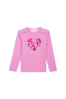 Someone winter t-shirt meisjes - roze - longsleeve - Fauve