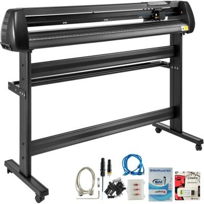 VEVOR Vinyl Cutter 135 cm Max. Papierinvoer Vinyl snijplotter, handmatige vinyl printer plotter snijmachine met vloerstandaard Vinyl plotter instelbare vermogenssnelheid voor het maken van borden