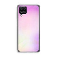Flow mist pastel: Samsung Galaxy A12 Transparant Hoesje