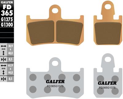 GALFER remblokken "fd365"