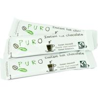 Puro cacao poedersticks fairtrade, 30 g, doos van 100 stuks