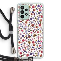 Planets Space: Samsung Galaxy A52s 5G Transparant Hoesje met koord Planets Space: Samsung Galaxy A52s 5G Transparant Hoesje met koord