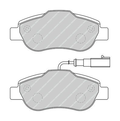 Remblokken set FDB5097