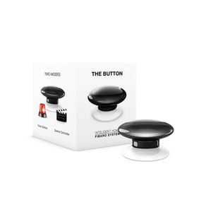 Fibaro The Button Black paniekknop Draadloos Alarm