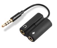 Sharkoon PMP35 audio kabel 0,12 m 3.5mm Zwart - thumbnail