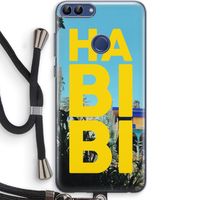 Habibi Majorelle : Huawei P Smart (2018) Transparant Hoesje met koord