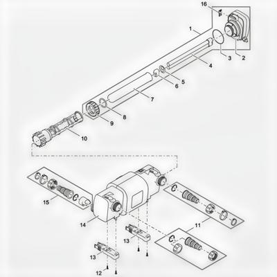 Oase Kwartsbuis D44 x 504,5mm met Rand voor UV-sterilisatie in Vijvers - Kristalhelder Water
