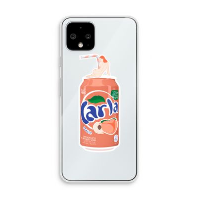S(peach)less: Pixel 4 Transparant Hoesje