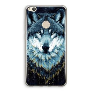 Darkness Wolf: Huawei Ascend P8 Lite (2017) Transparant Hoesje