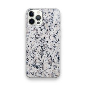 Gespikkelde marmer: iPhone 12 Pro Max Transparant Hoesje