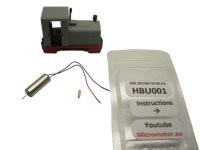 micromotor HBU001 motor ombouwset voor Busch veldbaan modellen - thumbnail
