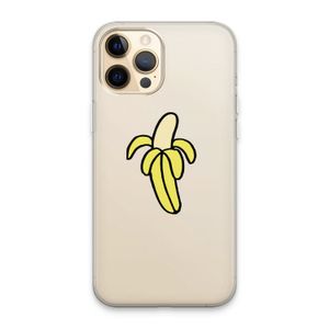 Banana: iPhone 13 Pro Max Transparant Hoesje