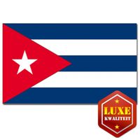 Vlag Cuba zware kwaliteit - thumbnail