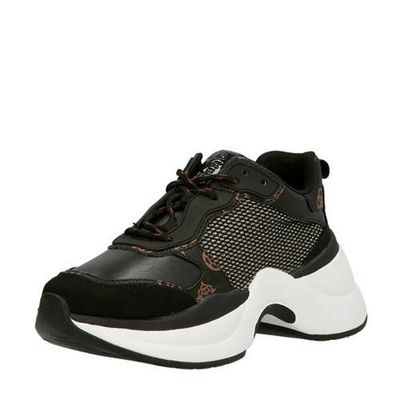 GUESS Jennea 2 chunky sneakers met glitters zwart GUESS Jennea 2 chunky sneakers met glitters zwart