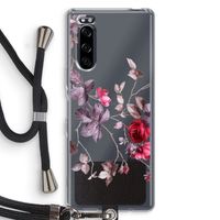 Mooie bloemen: Sony Xperia 5 Transparant Hoesje met koord Mooie bloemen: Sony Xperia 5 Transparant Hoesje met koord