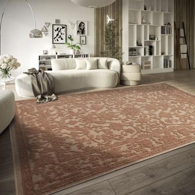 Vloerkleed Vintage Amber - Koper maat: 290x200cm - materiaal: Polyester - Dekbed-Discounter.nl