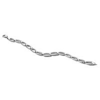 Armband Fantasie zilver 19 cm