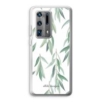 Branch up your life: Huawei P40 Pro Plus Transparant Hoesje