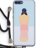 Mirror: Huawei P Smart (2018) Transparant Hoesje met koord
