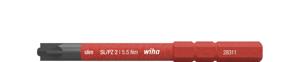 Wiha Omkeerkling | Plus / minus sleuf / PZD 2 x 75 mm | VDE geïsoleerd | 1 stuk - 34590 - 34590