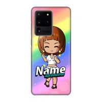 Chibi Maker vrouw: Volledig geprint Samsung Galaxy S20 Ultra Hoesje