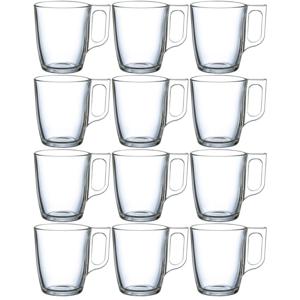 Luminarc Theeglazen / koffieglazen - 12x stuks - glas - 250 ml