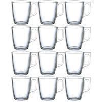 Luminarc Theeglazen / koffieglazen - 12x stuks - glas - 250 ml - thumbnail