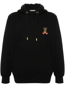 BARROW hoodie à motif floqué - Noir