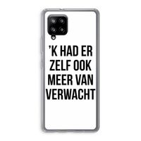 Meer verwacht: Samsung Galaxy A42 5G Transparant Hoesje