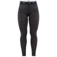 Craft Core Wool Merino Thermobroek Dames Black Melange XL