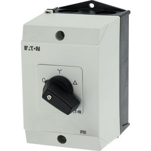 Eaton T3-4-8410/I2 elektrische schakelaar Tuimelschakelaar 3P Zwart, Wit