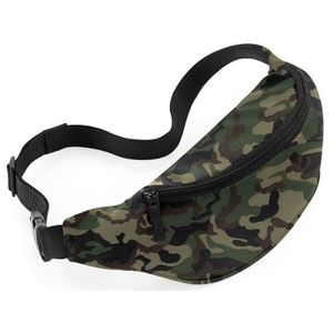 Heuptasje/fanny pack camouflage/leger print 38 x 14 x 8 cm