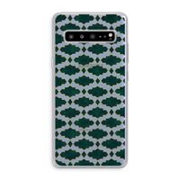 Moroccan tiles: Samsung Galaxy S10 5G Transparant Hoesje