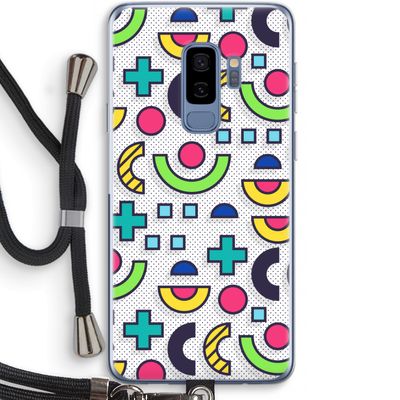 8-bit N°6: Samsung Galaxy S9 Plus Transparant Hoesje met koord