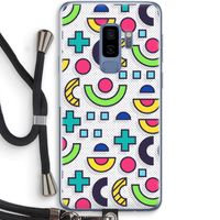8-bit N°6: Samsung Galaxy S9 Plus Transparant Hoesje met koord