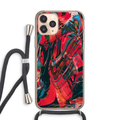 Endless Descent: iPhone 11 Pro Transparant Hoesje met koord