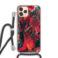 Endless Descent: iPhone 11 Pro Transparant Hoesje met koord
