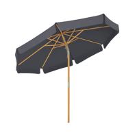 Opvouwbare parasol zonder standaard, Grijs / 2,7 M