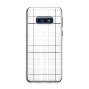Rooster: Samsung Galaxy S10e Transparant Hoesje