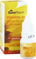 Sanopharm Emulsan Vitamine D3 1000 IE Druppels - thumbnail