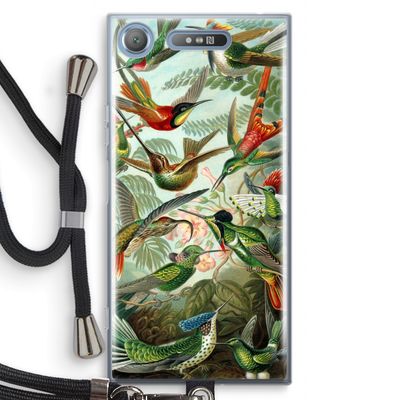 Haeckel Trochilidae: Sony Xperia XZ1 Transparant Hoesje met koord