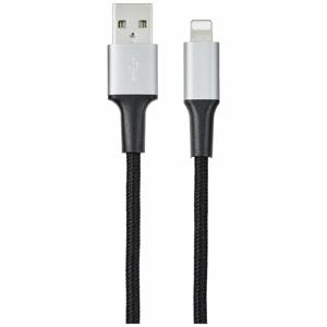 Renkforce USB, Apple Lightning Aansluitkabel [1x USB-A 2.0 stekker - 1x Apple dock-stekker Lightning] 2.00 m Kabelmantel van gerecycled materiaal, Extreem