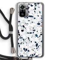 Terrazzo N°1: Xiaomi Redmi Note 10S Transparant Hoesje met koord