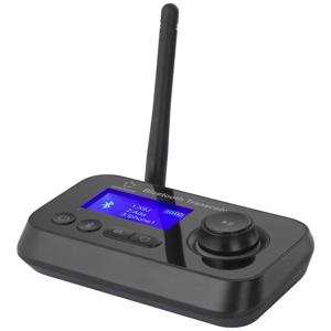 Renkforce RF-BTR-210 Bluetooth muziekzender/ontvanger Bluetooth versie: 5.0 10 m Geïntegreerde LED-weergave