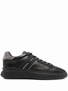 Hogan baskets à lacets - Noir