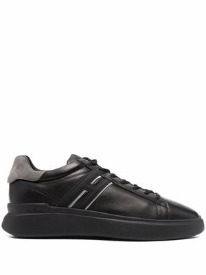 Hogan baskets à lacets - Noir