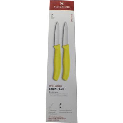 Victorinox 6.7608.2C1 Swiss Classic groentemeser 2 stuks Geel