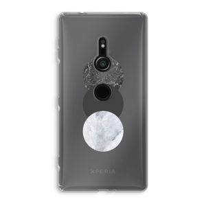 Marmeren cirkels: Sony Xperia XZ2 Transparant Hoesje